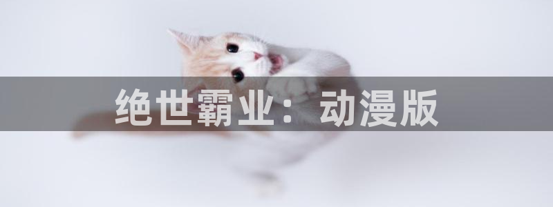 动漫屋下载最新版本：绝世霸业：动漫版